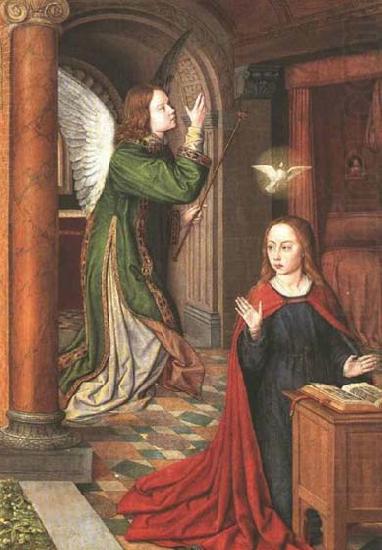 Master of Moulins The Annunciation china oil painting image